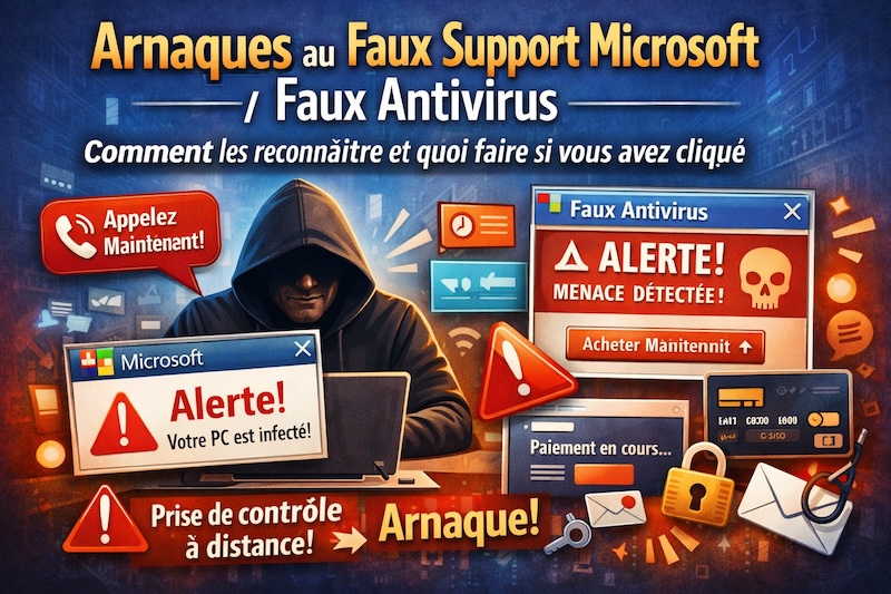 Arnaque faux antivirus microsft